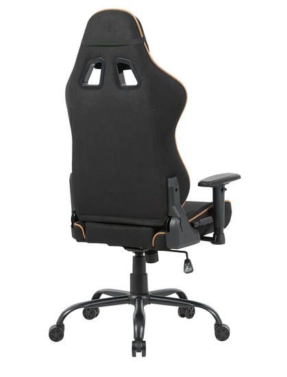 Fotel obrotowy gamingowy IMPERIO w kolorze czarnym