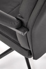 Fotel obrotowy ADRIANO 2 czarna ekoskóra z mechanizmem TILT