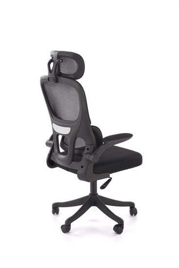 Fotel gabinetowy SOREN w czarnym kolorze