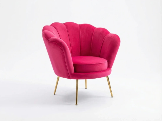 Fotel wypoczynkowy ARIEL w stylu glamour