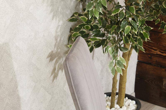 Krzesło z weluru z pionowymi przeszyciami KONGO szare