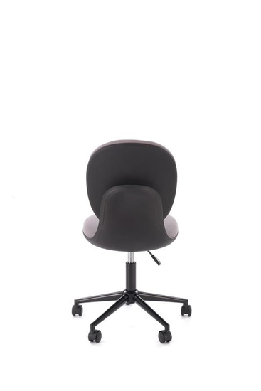 Fotel młodzieżowy ORION w kolorze czarno-popielatym