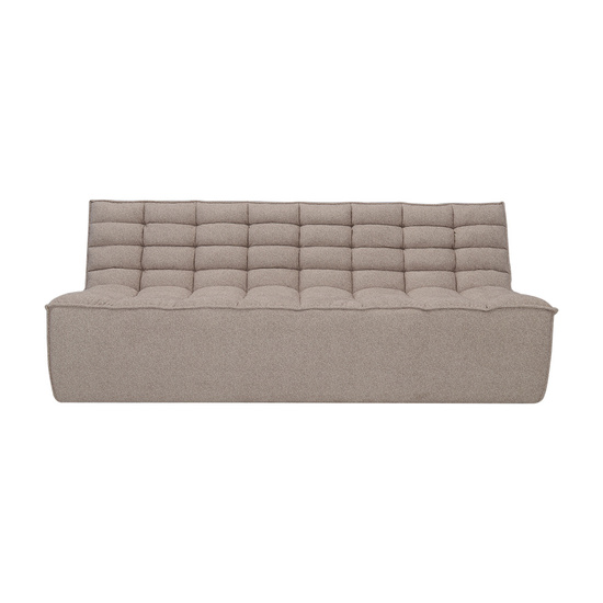 Stylowa sofa LINDA III z geometrycznymi przeszyciami
