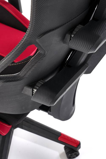 Nowoczesny fotel NITRO 2 czerwono-czarny