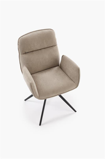 Krzesło K574 w kolorze ciemnobeżowym 