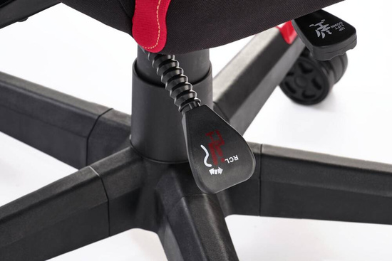 Nowoczesny fotel NITRO 2 czerwono-czarny