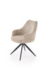 Krzesło z funkcją obracania K564 w beżowym kolorze