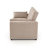 Sofa rozkładana PAULINIO beżowa tkanina