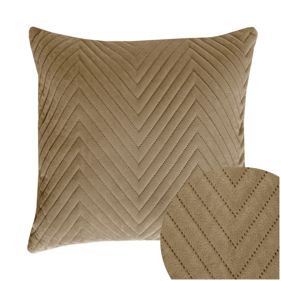 Poszewka 45 x 45 Jodełka Welurowa Caden 09