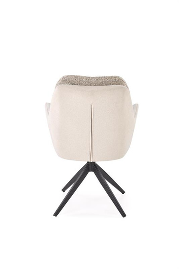 Krzesło z funkcją obracania K591 jasny szary