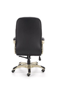 Ergonomiczny fotel biurowy CARLOS czarno-złoty