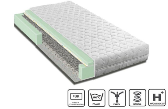 Materac bonelowy LUNARE 90/200