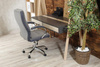 Fotel obrotowy do biura COMFI szary