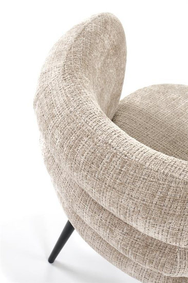 Krzesło kubełkowe K575 w beżowym kolorze 