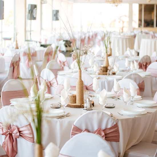 Pokrowiec 45 x 97 Na Krzesło Bankietowe Philip Biały