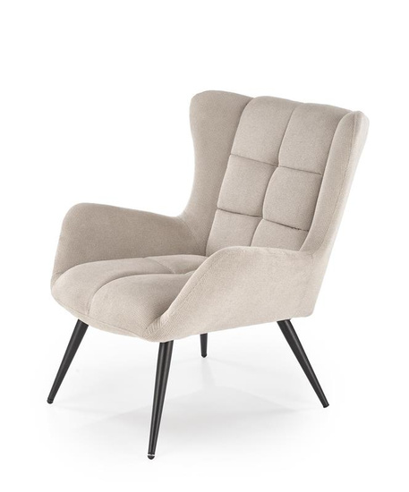 Fotel wypoczynkowy BYRON w kolorze beżowym 