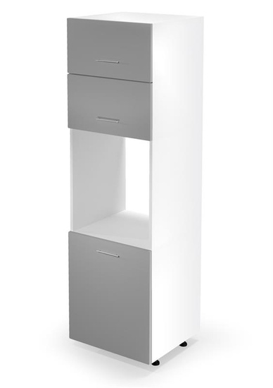 VENTO DP-60/214 szafka dolna wysoka front: jasny popiel 