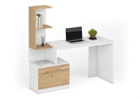 dąb artisan || biały