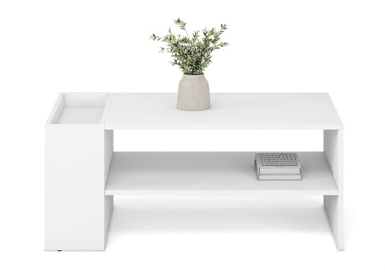 Nowoczesny stolik kawowy MURCIA w kolorze biały