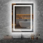 Lustro łazienkowe VERO 60x80 cm z podświetleniem LED