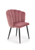 Krzesło K386 w kolorze różowym 