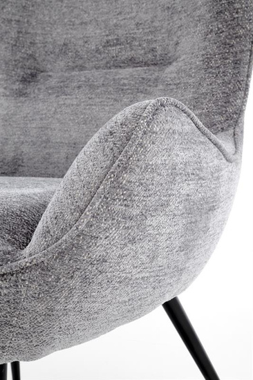 Fotel wypoczynkowy JUKON w kolorze popielatym