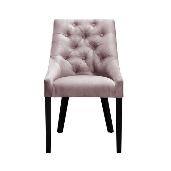 Eleganckie krzesło VIERA Chesterfield w stylu glamour
