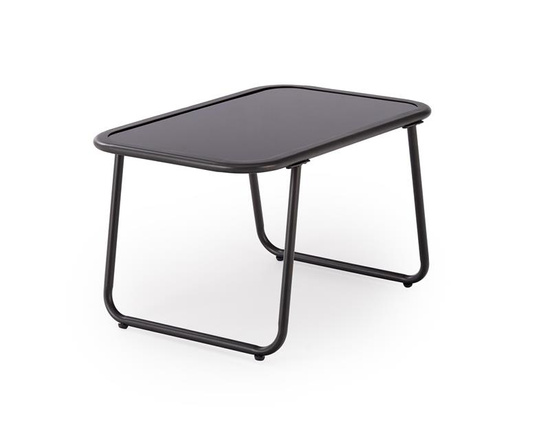 Nowoczesny zestaw ogrodowy HUDSON w kolorze popielaty/brązowy