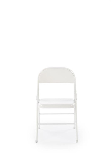 Krzesło składane K565 w kolorze białym 