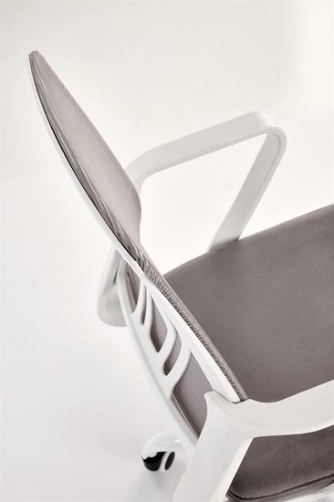 Nowoczesny fotel młodzieżowy FRODO w kolorze jasny popiel