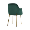 Eleganckie krzesło CAPRIO original gold z ergonomicznym siedziskiem
