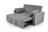 Sofa rozkładana PAULINIO szara tkanina
