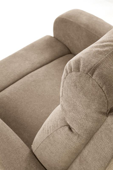 Fotel z funkcją rozkładania OSLO 1S beżowy