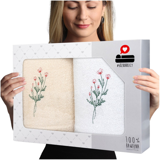 Komplet Ręczników 2szt. 70x140 Luba 01