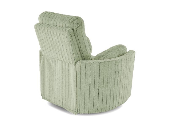 Elektryczny fotel wypoczynkowy PEGAS w kolorze miętowym z funkcją relaks