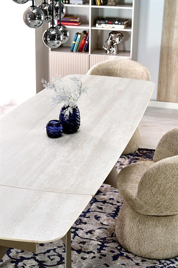 Krzesło z funkcją obrotu K581 w beżowym odcieniu