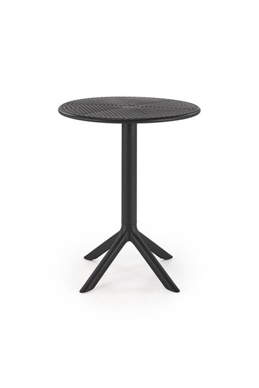 Okrągły stół CALVO w kolorze czarnym 