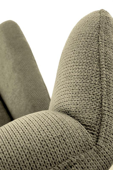 Fotel wypoczynkowy BYRON w kolorze oliwkowym 