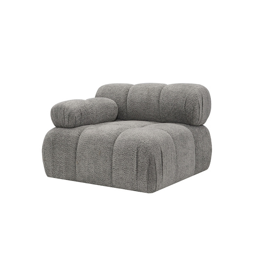 Stylowy SL - Element prosty lewy BORNEO z nowoczesnym designem