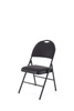 Krzesło składane K566 w kolorze czarnym