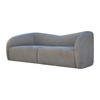 Trzyosobowa sofa AUSTIN III o opływowym kształcie