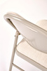 Krzesło składane K566 w kolorze beżowym 