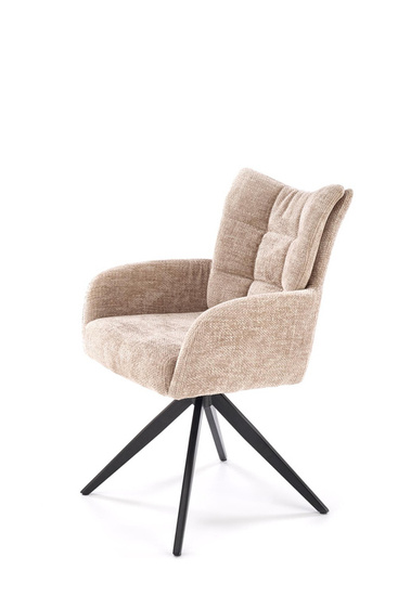 Designerskie krzesło obrotowe K540 w kolorze beżowym