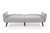 Rozkładana sofa LARIX w popielatym kolorze