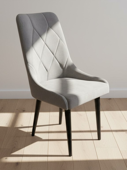 Tapicerowane krzesło MAXIMA KARO z przeszyciami