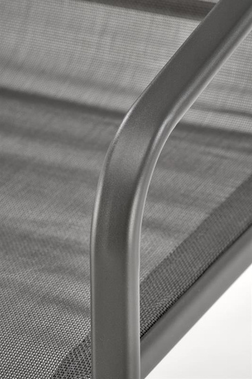 Zestaw ogrodowy CONOR w kolorze ciemny popiel / jasny popiel