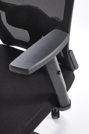 Ergonomiczny fotel gabinetowy MASON w kolorze czarnym