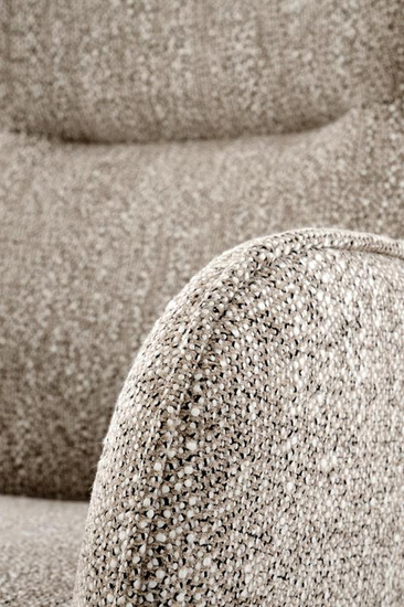 Krzesło z obrotowym siedziskiem K571 w kolorze ciemny beżowy