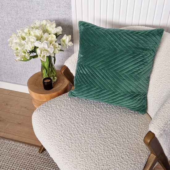 Poszewka 40 x 40 Jodełka Welurowa Caden 05