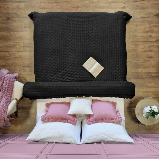 Narzuta 70 x 160 Pikowana Z Falbaną Celia 02